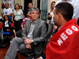 ricardo recebe atletas paraolimpicos foto francisco frança secom pb_0311