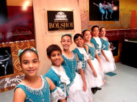 Paraibanos no Bolshoi em 2005 (Divulgação)