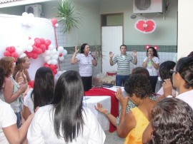 Animação com o Grupo da Comunidade Doce Mãe de Deus