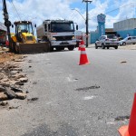 der inicio da duplicacao da avenida cruz das armas foto kleide teixeira 178