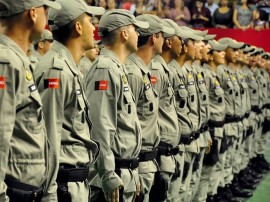 soldados da PM foto francisco frança secom pb 1 270x202 - Governo inicia curso de formação de 520 novos soldados da Polícia Militar