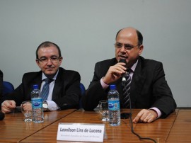 Secretário Executivo da Receita Leonilson Lins de Lucena na abertura do Seminário