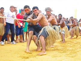 24.04.13 jogos indigenas fotos roberto guedes secom pb 15 270x202 - Corrida do toro e cabo de guerra abrem os Jogos Indígenas da Paraíba 2013