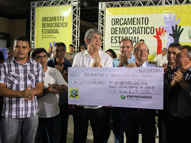 ode de picui foto francisco frança 5 - Governador inaugura estrada e autoriza obras na plenária do ODE em Picuí