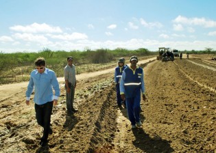 Moacir Barbosa Rodrigues na estrada de Olivedos