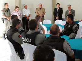 café da manhã 4ª Cia 21.05.2013 075 270x202 - Secretário da Segurança parabeniza policiais militares pela redução da criminalidade em Cabedelo