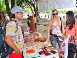 caps realiza feira na capital foto walter rafael 11 270x202 - Ex-usuários de drogas expõem trabalhos no Parque Solon de Lucena