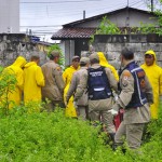 defesa civil bombeiros especionam areas de risco timbo foto kleide teixeira 166