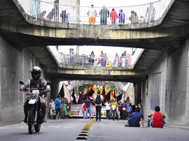 11.07.13 acorda joao pessoa 3 fotos roberto guedes secom pb 7 270x202 - Polícia garante tranquilidade em manifestações na Capital