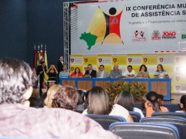 30.07.13 secretaria cida ramos participa abertura conferncia 1 270x202 - Cida Ramos participa de abertura de Conferência Municipal de Assistência Social