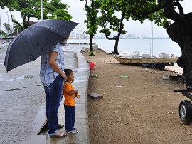 chuva 01 270x202 - Previsão do tempo indica chuvas de intensidades moderada e forte no Litoral