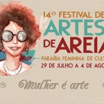 festival de artes de areia logo marca