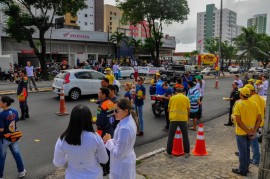 motocarreata 2 270x179 - ‘Motocarreata’ e ações de saúde marcam Dia do Motociclista