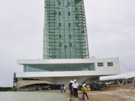 obras do centro de convecoes visita tecnica foto jose lins 144 270x202 - Governo realiza acabamento da segunda etapa do Centro de Convenções