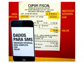 Nota Fiscal para explicar envio do SMS1 270x202 - Campanha do Cupom Legal vai realizar 20 sorteios no mês de setembro