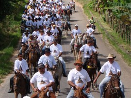 cavalgada portal1 270x202 - Cavalgada da Fé encerra Caminhos do Frio na cidade de Serraria