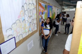 escola jose lins do rego 2 270x178 - Estudantes fazem releitura de obras da arte moderna brasileira