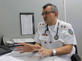 PERSONAGEM tenente João Bosco FOTO Ricardo Puppe 270x202 - Conhecer o perfil do hospital facilita a busca pelo médico na hora da necessidade