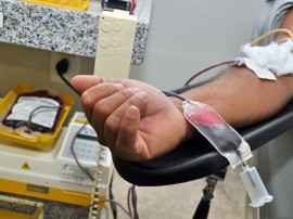 hemocentro campanha doação de sangue foto kleide teixeira 02 270x202 - Hemocentro de CG recebe doação coletiva promovida por igreja evangélica neste sábado