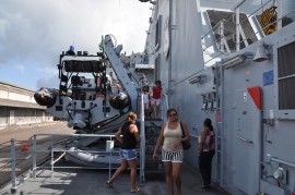 DSC 70392 270x179 - Navio de patrulha é aberto à visitação no Porto de Cabedelo