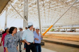 VISITA OBRAS ESPACO CULTURAL 5 270x179 - Ricardo inspeciona obras nas áreas da educação, cultura e esporte