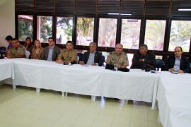 20.02.14 COLETIVA PARA SEGURANCA CARNAVALESCA 3 270x180 - Quase 5 mil policiais farão a segurança nas prévias e Carnaval na Paraíba