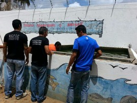 foto peixe21 270x202 - Governo realiza curso de piscicultura para reclusos da Penitenciária de Segurança Máxima de Mangabeira