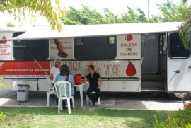 hemocentro no detran 1 270x181 - Hemocentro da Paraíba realiza novas coletas externas de sangue