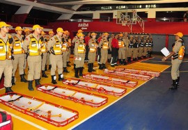 instrução1 270x187 - Corpo de Bombeiros disponibiliza 150 militares no bloco Muriçocas do Miramar