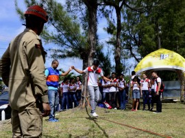 see alunos da rede estadual participam de escola de esportes no unipe 3 270x202 - Alunos da rede estadual participam de 'Escolinha de Esportes' no Unipê