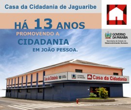 13 Anos Casa Cidadania 270x226 - Feira de serviços marca aniversário da Casa da Cidadania de Jaguaribe