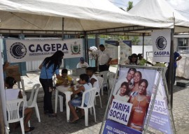 Esstande da Cagepa na Ação Comunitária 270x192 - Governo do Estado intensifica atividades em defesa do uso racional da água