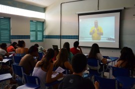 PB Vest Diego Nóbrega 3 copy1 270x178 - Mais de 5 mil alunos participam do 1º dia de aula do PBVest em todo Estado