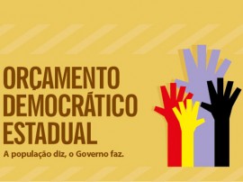 orcamento democratico estadual logo cartaz1 270x202 - Esperança sedia audiência do Orçamento Democrático Estadual