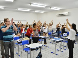 see Liga pela Paz e tema de formacao de educadores da rede estadual de ensino foto diego nobrega 8 270x202 - “Cultura de Paz” é tema de formação para educadores da rede estadual de ensino