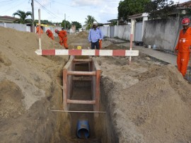 Implantaçao de subadutoras1 Foto Waldeir Cabral 270x202 - Investimentos de R$ 326 milhões vão garantir segurança hídrica na Capital