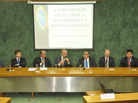 ministro do tcu augusto ribeiro foto claudio goes 141 270x202 - Rômulo Gouveia participa de evento com presidente do TCU sobre governança e desenvolvimento