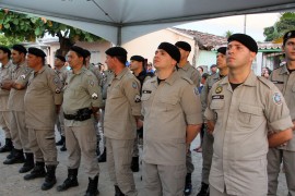 Mari pelotao PM foto francisco frança 0196 270x180 - Novo Pelotão da Polícia Militar reforça combate ao crime em Mari