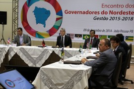 Encontro Governadores NE FOTO FRANCISCO FRANÇA SECOM PB 00021 270x180 - Vice-Governador de Sergipe destaca temas estruturantes para o Nordeste