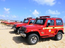 bombeiro tropa da operacao verao foto walter rafael 49 270x202 - Bombeiros reforçam segurança nas praias, estradas e áreas de vegetação