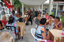 festa idosos Cica fotos  LucianaBessa 23 270x180 - Grupo de idosos participa de almoço de Natal no Centro Integrado de Cruz das Armas