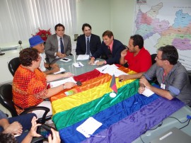 LGBT e Jean Nunes reunião 03.02.2015 2 270x202 - Segurança e representantes de entidades LGBT discutem novas formas de tratamento nas delegacias