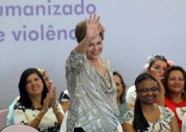 Ligia e Dilma Creditos Marcos Erminio 270x191 - Vice-governadora participa da inauguração da Casa da Mulher Brasileira