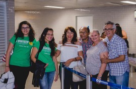 foto4 270x178 - Aluna e professora ganhadoras de medalha de prata em competição internacional chegam à Paraíba