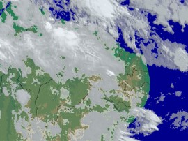 nebulosidade 270x202 - Meteorologia prevê chuvas esparsas no Litoral, Brejo e Agreste nesta sexta-feira