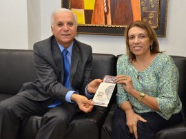 Visita Sec Dev Humano PB Cida Ramos ao pres TJ Marcos 17 06 15  19 270x202 - Secretária Cida Ramos visita presidente do Tribunal de Justiça da Paraíba