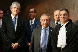 posse fialho Foto Francisco França5 270x180 - Ricardo participa da solenidade de posse de Rogério Fialho na presidência do Tribunal Regional Federal