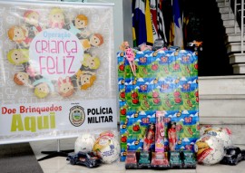 Operação Criança Feliz PMPB 270x191 - Operação Criança Feliz arrecada brinquedos para serem distribuídos em todo o Estado