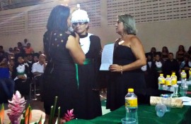 formatura sapé 270x176 - Governo forma primeira turma de curso técnico estadual, em Sapé