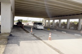 12.01.16 obra do viaduto do GEISEL fotos alberi pontes 242 1 270x178 - Viaduto do Geisel: 50% dos serviços já estão concluídos